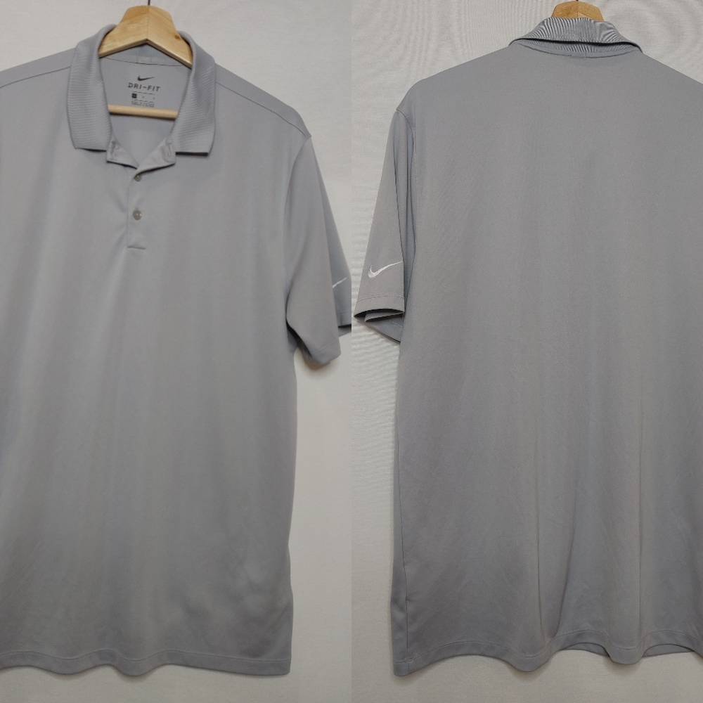 Nike Gray Polo Shirt